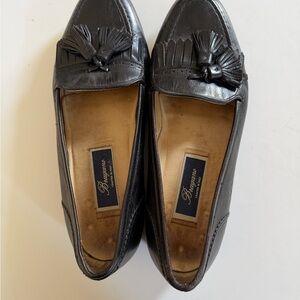 Men’s Cole Hahn Bragano Black Leather Loafers